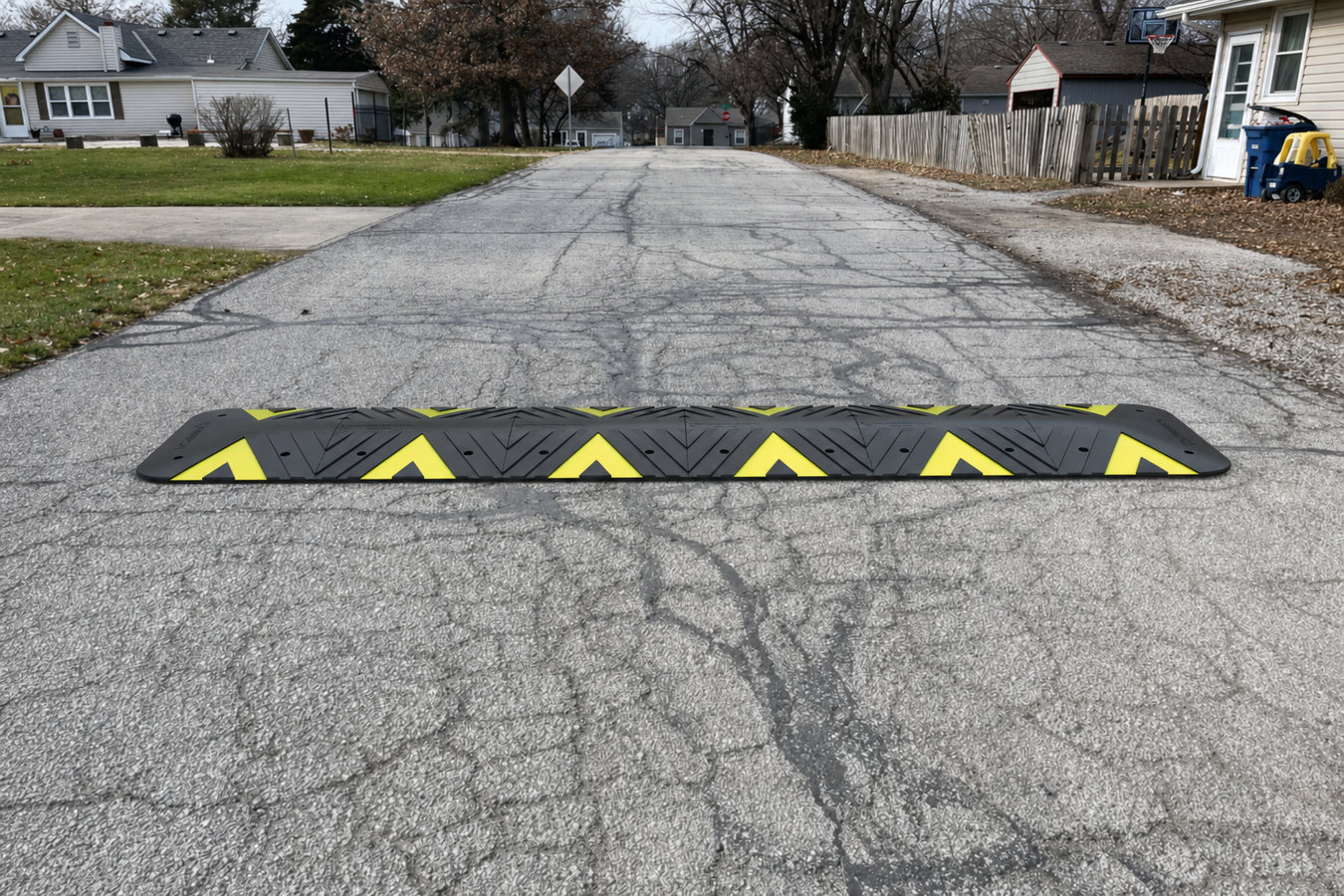 Speed bump installation